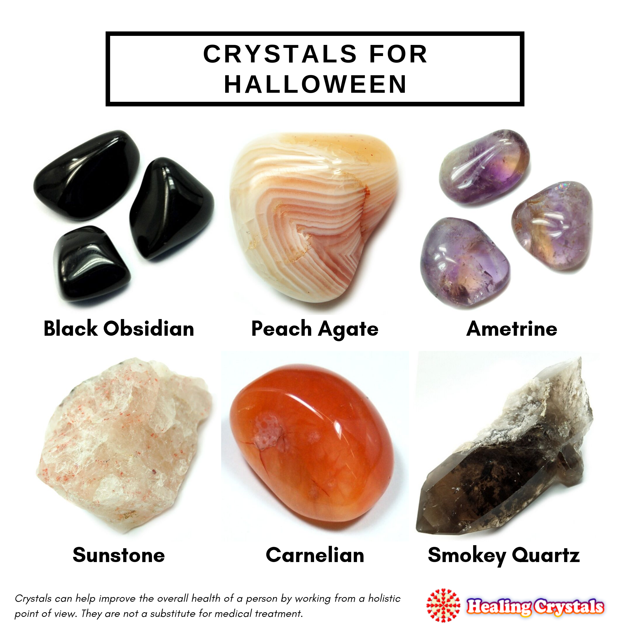 Crystal Talk: Crystals for Halloween